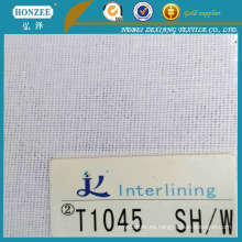 Tejido Fusible Cap Interlining 1045